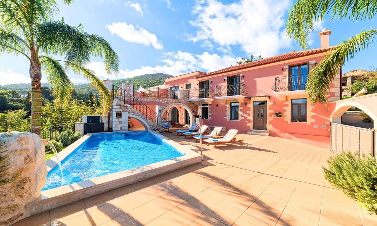 Steve Kois Villa Heated Pool Chania  Exterior photo