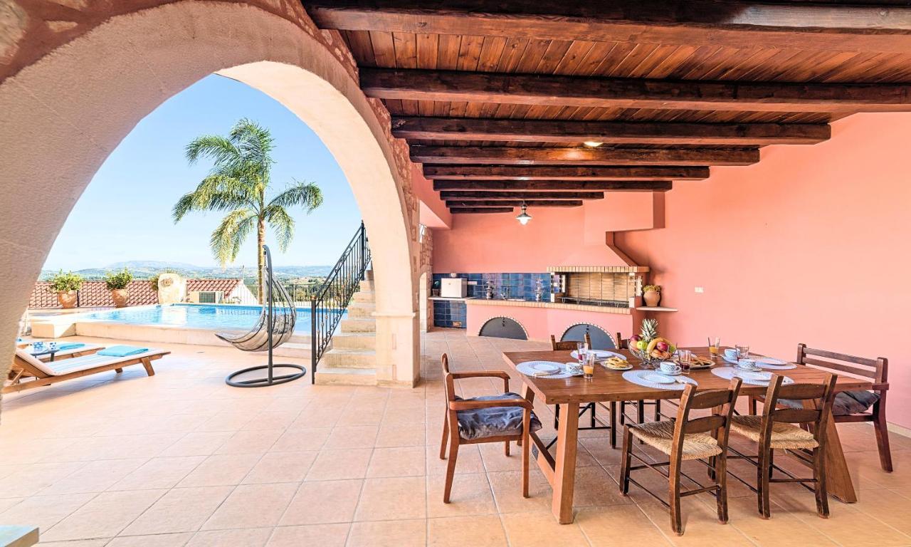 Steve Kois Villa Heated Pool Chania  Exterior photo